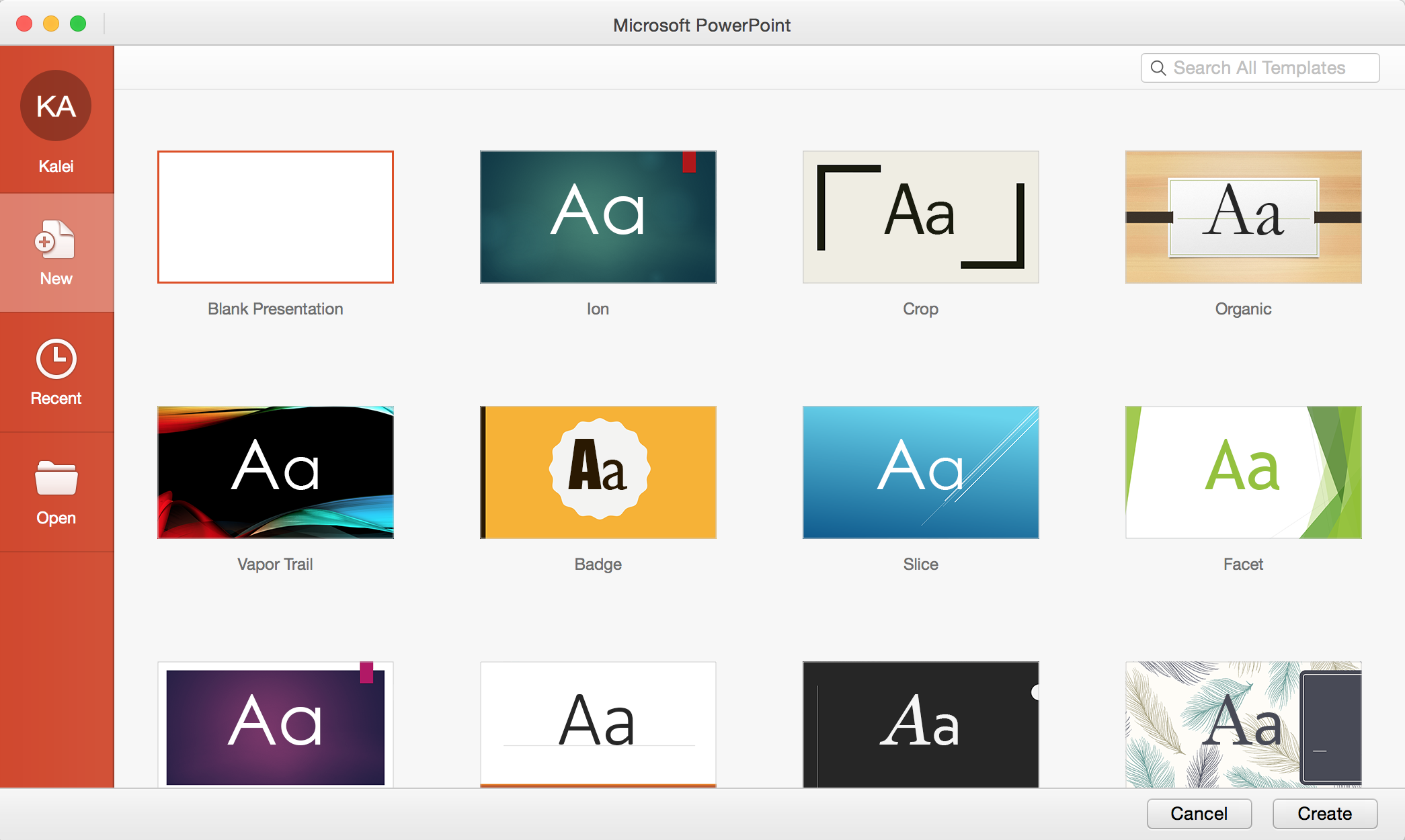 New PowerPoint Templates