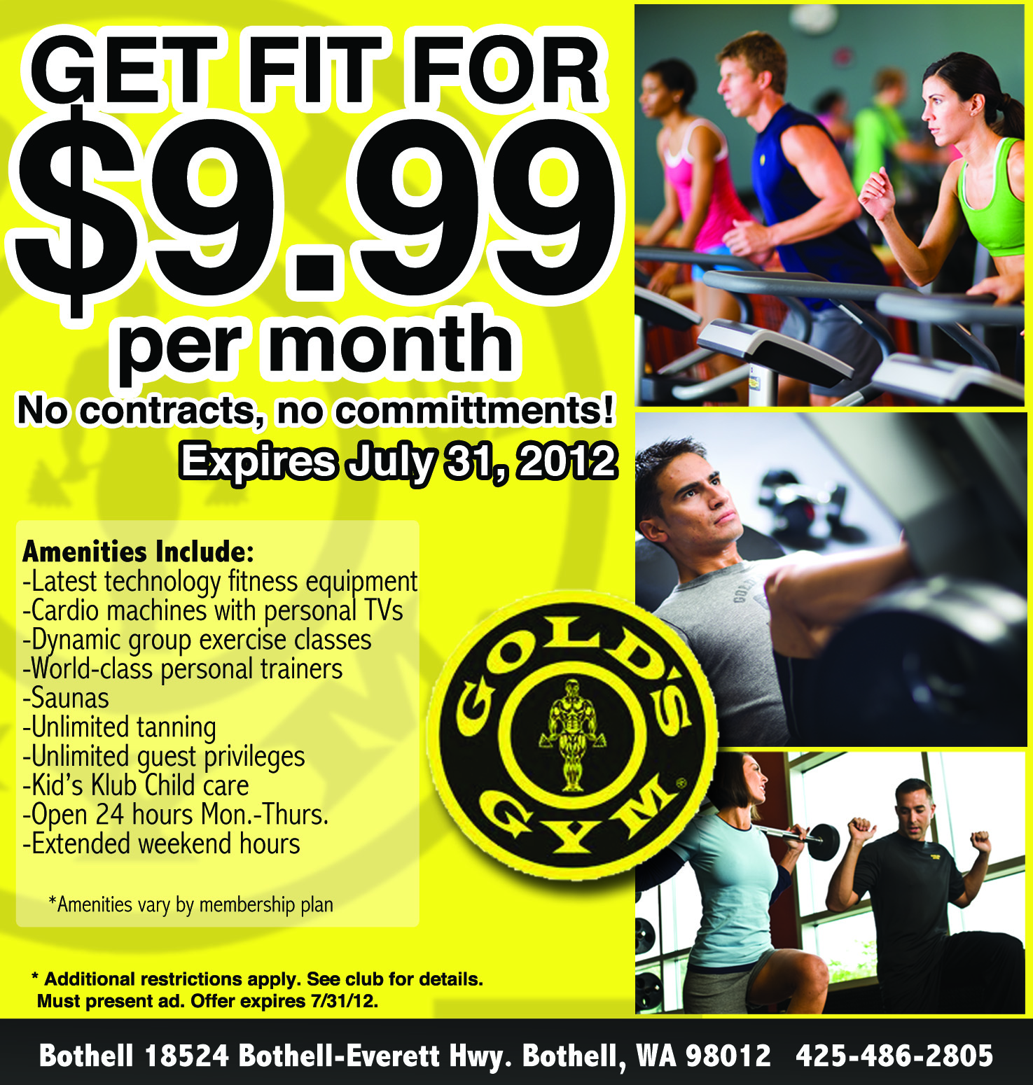 Gold’s Gym Northwest