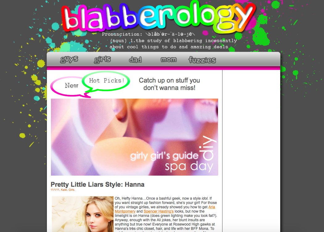 Blabberology