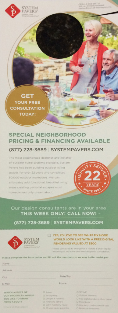 System Pavers Side 1