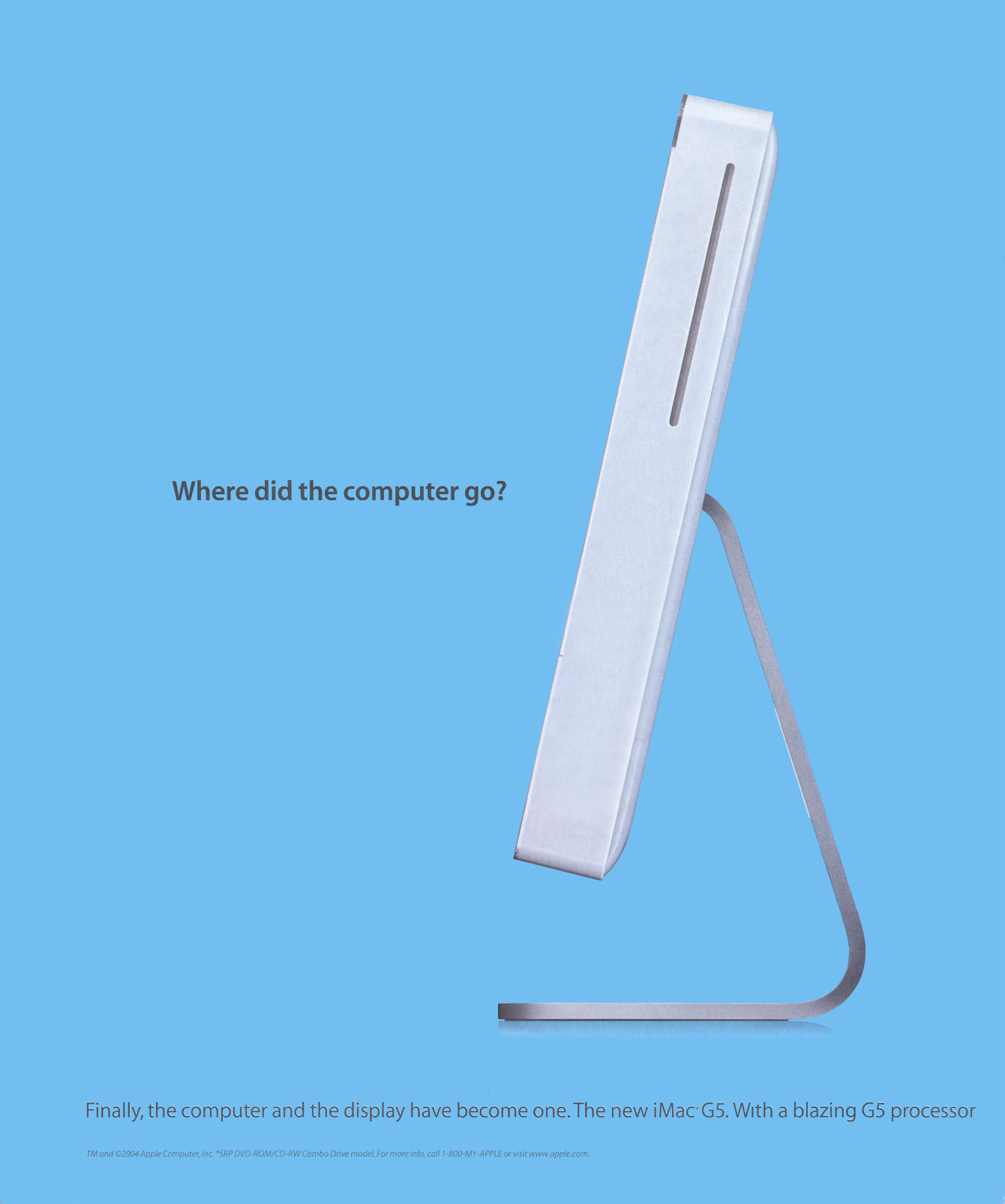 Apple iMac G5 Ad